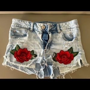 American Eagle jean shorts